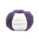Katia Concept Merino Baby 159 Dark violet