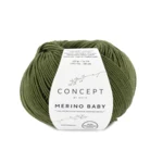 Katia Concept  Merino Baby 026 Dark green