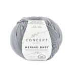 Katia Concept Merino Baby 070 Light grey