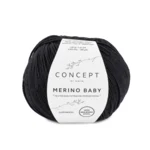 Katia Concept Merino Baby 002 Black