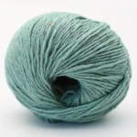 Erika Knight Gossypium Cotton Tweed 32 Spring water green