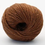 Erika Knight Gossypium Cotton Tweed 33 Walnut brown