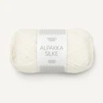 Sandnes Alpakka Silke 1002 White