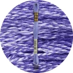 Mouliné Spécial 25, Blue/Purple 0340
