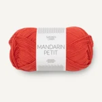 Sandnes Mandarin Petit 4018 Scarlet Red
