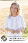 249-22 Peace Dove Cardigan by DROPS Design