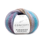 Katia Concept Paradise Merino 503 Purple-Pearl Blackberry-Blue-Beige