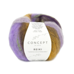 Katia Concept Reiki 203 Lilac-Green-Ochre