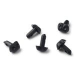 HobbyArts Safety Nose, Black 5 pcs 12 mm