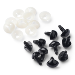 HobbyArts Triangular Safety Nose, 10 pcs 17 mm