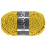 Lana Grossa Meilenweit 100 Tweed 157 Mustard yellow