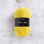 Svarta Fåret Brushed Alpaca 019 Sunshine Yellow