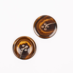 DROPS Imitated Horn (Teak), Button, 25 mm (No. 708)