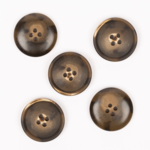 DROPS Imitated Wood (Walnut), Button, 23 mm (no. 704)