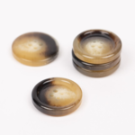 DROPS Imitated Horn (Burnt), Button, 23 mm (No. 707)