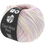 Lana Grossa Cool Wool Print 747 Light pink/Lilac/Ecru/Light grey