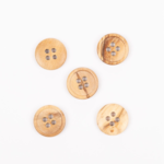 DROPS Olive Wood (Edge), Button, 15 mm (No. 807)