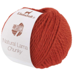 Natural Lama Chunky 04 Rust orange