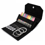 LYKKE Interchangeable Circular Needle Set Colour, Black, 13"