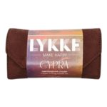 LYKKE Interchangeable Circular Needle Set Cypra, Brown, 3.5"
