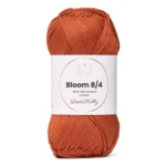 LindeHobby Bloom 8/4 Mercerized Cotton 36 Brick Color