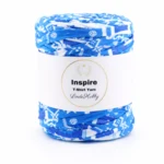 LindeHobby Inspire Print 30 Blue with white print