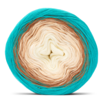 LindeHobby Lily Cotton Cake 16 Turquoise coast