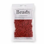 LindeHobby Beads 146 Bloodrose red