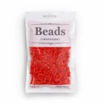 LindeHobby Beads Glitter 03 Red
