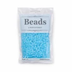 LindeHobby Beads Glitter 01 Blue