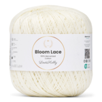 LindeHobby Bloom Lace Mercerized Cotton 30 Natural white