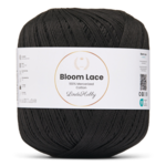 LindeHobby Bloom Lace Mercerized Cotton 01 Black