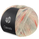 Lana Grossa Cassata 14 Cream/jade/petrol/soft gray/terracotta
