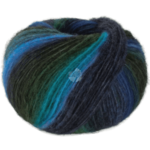 Lana Grossa Bomba 05 Dark petrol/petrol green/blue/purple/navy/green
