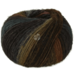 Lana Grossa Bomba 09 Nougat/mocha/blackberry/black blue/grey lilac/grey olive/anthracite