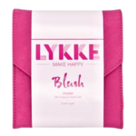 LYKKE Crochet Hook Set Blush, Fuchsia, 6"