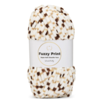 LindeHobby Fuzzy Chenille Print 02 Morning coffee