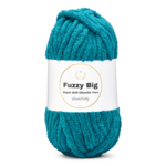 LindeHobby Fuzzy Chenille BIG 18 Petrol green / dark turquoise