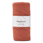 LindeHobby Macrame Lux, Rope Yarn, 1 mm 09 Burnt orange