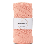 LindeHobby Macrame Lux, Rope Yarn, 1 mm 11 Light rose