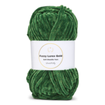 LindeHobby Fuzzy Chenille Gold Lurex 38 Green