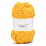 LindeHobby Fuzzy Chenille Gold Lurex 47 Golden yellow