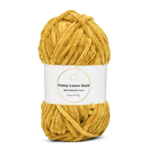 LindeHobby Fuzzy Chenille Gold Lurex 23 Dirty mustard