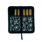 ChiaoGoo Bamboo Patina Double-Pointed Needle Set, 6"