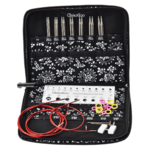 ChiaoGoo Interchangeable Circular Needle Set Twist Red Lace, Small, 4"