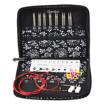 ChiaoGoo Interchangeable Circular Needle Set Twist Red Lace, Small, 5"
