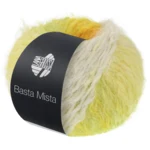 Lana Grossa Basta Mista 114 Greige/Vanilla/Yellow/Yellow green/Sunflower/Orange