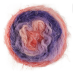 Lana Grossa Basta Mista 105 Salmon pink/Powder pink/Lilac/Blue lilac/Violet