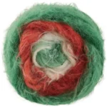 Lana Grossa Basta Mista 799 Green/White/Red