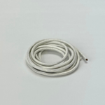 HobbyArts Leather Cord, 1 m, White 1.50 mm